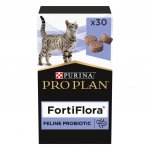 Pro Plan FortiFlora Feline probiotické žvýkací kostky 30 tbl – Sleviste.cz