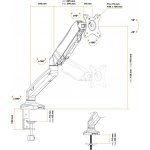 AlzaErgo Arm AR1 APW-EGARS01B – Zboží Mobilmania