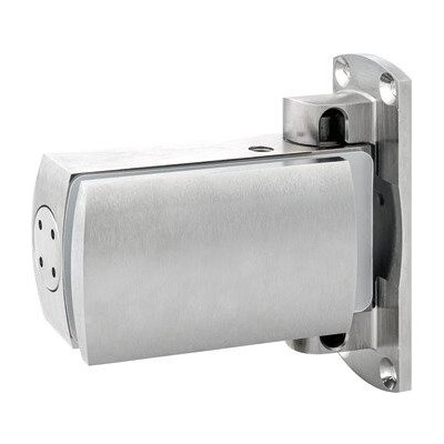 Biloba BL 8060 zeď/sklo - objektový samozavírací pant pro skleněné dveře Leštěný chrom (CO 014) – Sleviste.cz