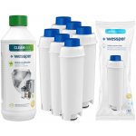 Wessper Sada 6x AquaLungaační DeLonghi + Wessper CleanMax 500ml