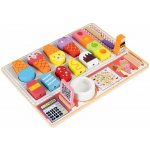 Kruzzel 22494 Dřevěný obchod zmrzlina – Sleviste.cz