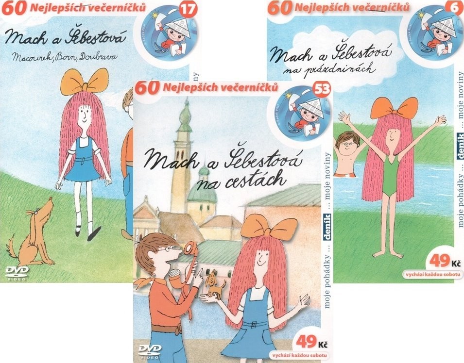 Mach a Šebestová - kolekce DVD od 141 Kč - Heureka.cz