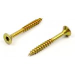 Univerzální vrut do dřeva 6x60/36 TORX zinek žlutý – Hledejceny.cz