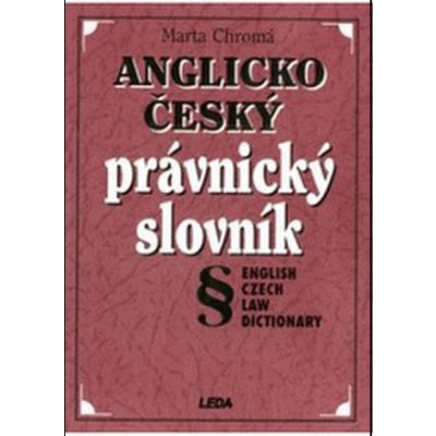 Anglicko český právnický slovník – Zboží Mobilmania