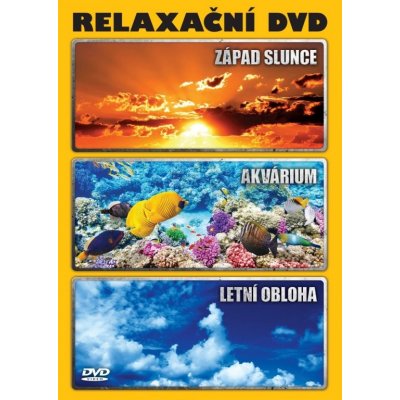 Relaxační DVD - Západ slunce * Akvárium * Letní obloha – Hledejceny.cz