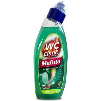 Mefisto Borovice WC tekutý čisticí přípravek 750 ml – Zboží Mobilmania