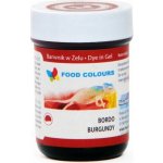 Food Colours Gelová barva Bordó 35 g – Zboží Mobilmania