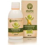 Ekolife Natura Liposomal Vitamin C ananas 750 mg 250 ml – Hledejceny.cz