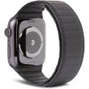 Řemínek k chytrým hodinkám Decoded Leather Magnetic Strap pro Apple Watch 38/40/41 Black D20AWS40TSL1RB