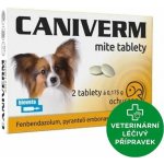 Caniverm mite tbl 2 x 0,175 g – Hledejceny.cz