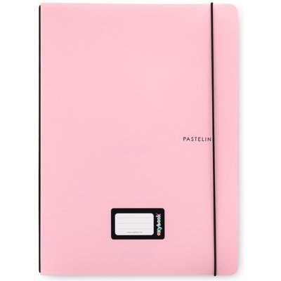 Oxybook Sešit A4 Pastelini růžová – Zboží Mobilmania