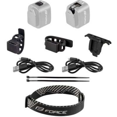 Force Flea 200 lm USB univerzální černé – Zboží Dáma