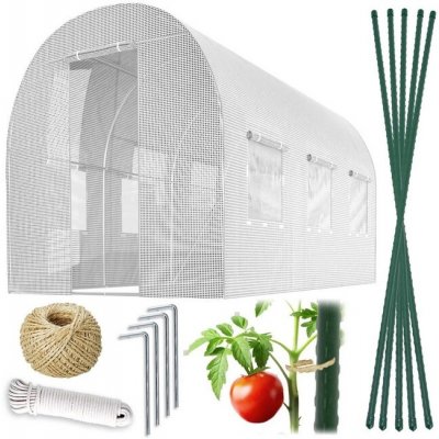 Janpol 2x3m 6m² bílý – Zboží Dáma