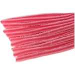 Plyšový drátek 50cm/10ks růžový – Zboží Dáma