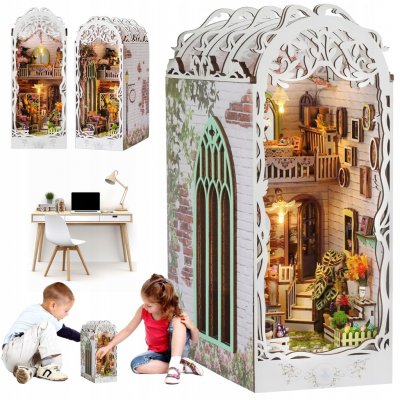 Book nook DIY s LED světýlky PIXEL Mini Knihkupectví – Hledejceny.cz