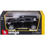 Bburago Plus Porsche Cayenne Turbo černá 1:24 – Zboží Mobilmania