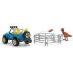 Schleich Dinosaurs Geländewagen mit Dino-Außenposten 41464 – Zboží Mobilmania