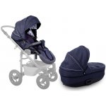 Petite&Mars Set korba + sedačka Go/Terrain Navy Melange – Zboží Mobilmania
