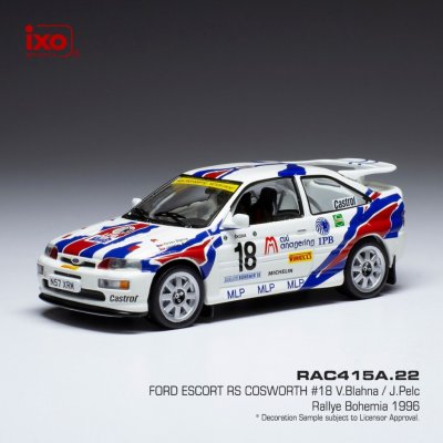 IXO Ford Escort RS CosworthRallye Bohemia 1996 12 BlahnaHrubý 1:43 – Hledejceny.cz