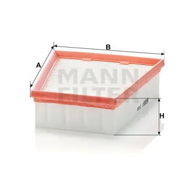 MANN FILTER Vzduchový filtr C 2538 – Hledejceny.cz