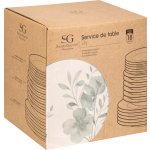 Secret de Gourmet Porcelánová jídelní sada LILY pro 6 osob vícebarevný 18 ks – Hledejceny.cz