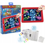 R2INVEST Kouzelný kreslící tablet pro děti MAGIC PAD LED – Zboží Dáma