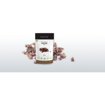 Health Link Bio Kakaové boby Raw drcené 250 g