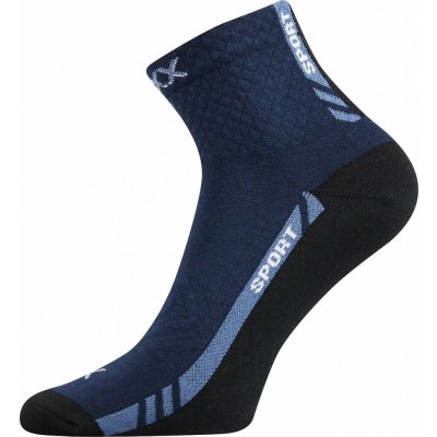 Voxx Sportovní ponožky PIUS 3 kusy tmavě modrá – Zboží Mobilmania