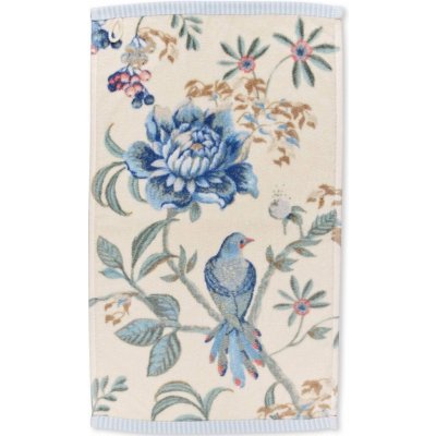 PIP Studio Ručník PIP Secret Garden bílá modrá 30 x 50 cm – Hledejceny.cz