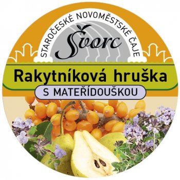 Švorc Pečený čaj Rakytníková hruška s mateřídouškou 55 ml