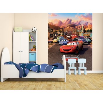 1Wall Tapeta Disney Cars 158x232 cm