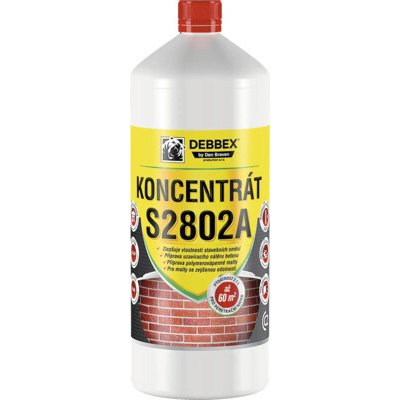 Den Braven S2802A Koncentrát stavebních směsí Varianta: S2802A Koncentrát stavebních směsí 1 kg láhev mléčně bílá – Hledejceny.cz