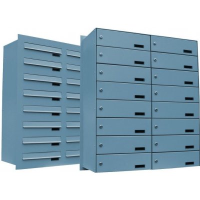 3MH s.r.o. Poštovní schránka MB2-300x110x370 v sestavě pro zazdění s čelní deskou Barva: RAL 1001 béžová – Hledejceny.cz