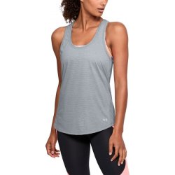 Under Armour Threadborne Streaker Tank Steel Light Heather