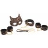 SM, BDSM, fetiš Master Series Leopard Print Bondage Set