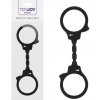 SM, BDSM, fetiš ToyJoy Stretchy Fun Cuffs pružná erotická pouta Black