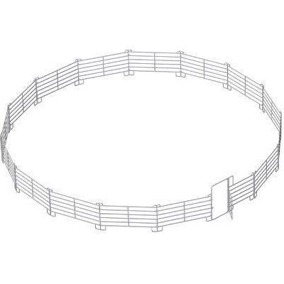 Kruhová jízdárna z ohradních panelů 2 m 22 + 1 – Zboží Mobilmania