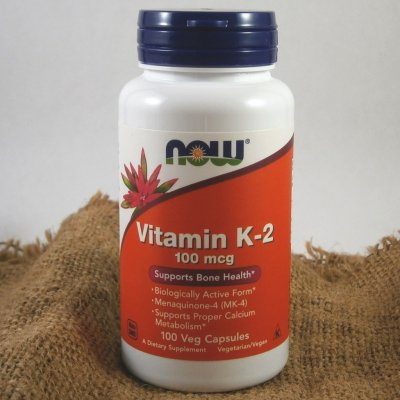NOW Foods Vitamin K2 jako MK-4 100ug 100 rostlinných kapslí – Hledejceny.cz