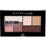 Maybelline paletka očních stínů The City Mini Palette 480 Matte About Town 6 g – Zboží Dáma