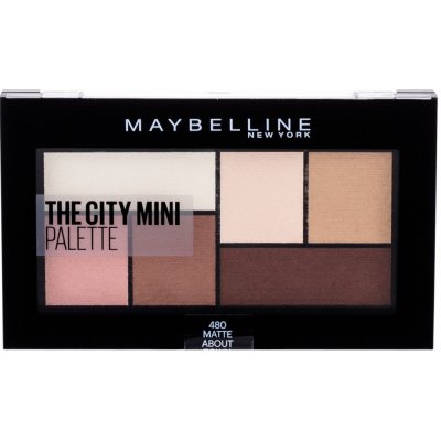 Maybelline paletka očních stínů The City Mini Palette 480 Matte About Town 6 g – Zboží Mobilmania