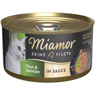 Miamor Feine Filets v omáčce tuňák a zelenina 24 x 85 g
