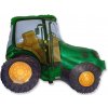 Balónek FLEXMETAL Balón foliový 60 cm Traktor farma zelený