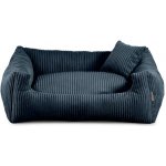 Vsepropejska Manšestr pelech pro psa s polštářkem Barva: Tmavě-modrá, Rozměr (cm): – Hledejceny.cz