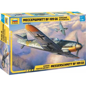 Zvezda Model Kit Messerschmitt Bf 109 G6 4816 1:48
