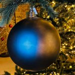DECOLED Velká vánoční ozdoba šedá matná 30 cm plastová koule – Hledejceny.cz