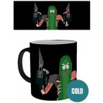 Keramický hrnek Rick and Morty Pickle Rick černý 300 ml – Zboží Mobilmania