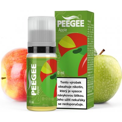 PEEGEE Jablko 10 ml 6 mg – Sleviste.cz