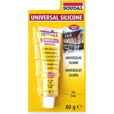 Soudal univerzální silikon 60 g bílá – Hledejceny.cz