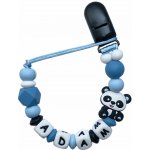 Puntja.cz klip na dudlík panda se jménem modrá – Zboží Dáma