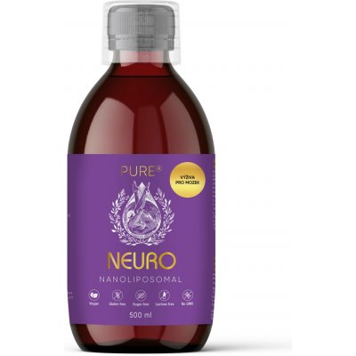 Pure Nanolipozomální výživa mozku Neuro 500 ml – Hledejceny.cz